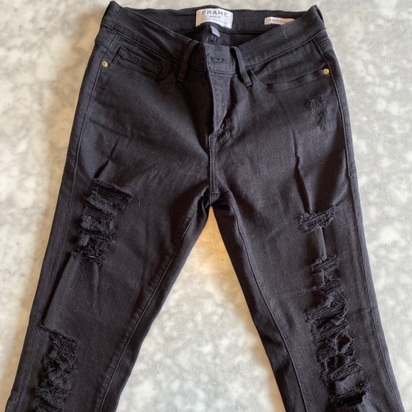 FRAME le skinny de jeanne - Picture 3 of 5